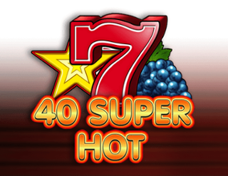 Изображение на слот игра с числото 40 и звезда, заедно с плодове.